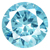 Cubic Zirconia Aquamarine Gems