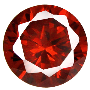 Cubic Zirconia Red Garnet Gems