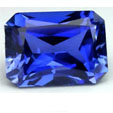 Nano blue sapphire medium octagon