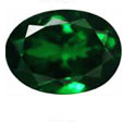 Nano emerald Very dark oval
