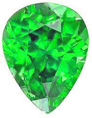 Nano emerald green medium pear