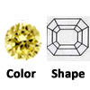 cz yellow octagon