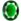 Nano Emerald Green Very Dark # 111 Oval