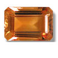 Nano citrine medium octagon