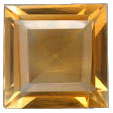 Nano citrine medium square