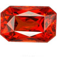 Nano garnet medium octagon