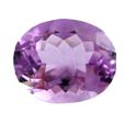 Oval shape natural brazil amethyst luo dan ring surface 12 10mm