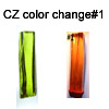 cz color change green to yellow