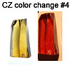 cz color change wisky to orange