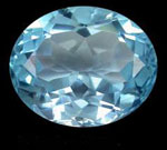 sky blue topaz gem oval